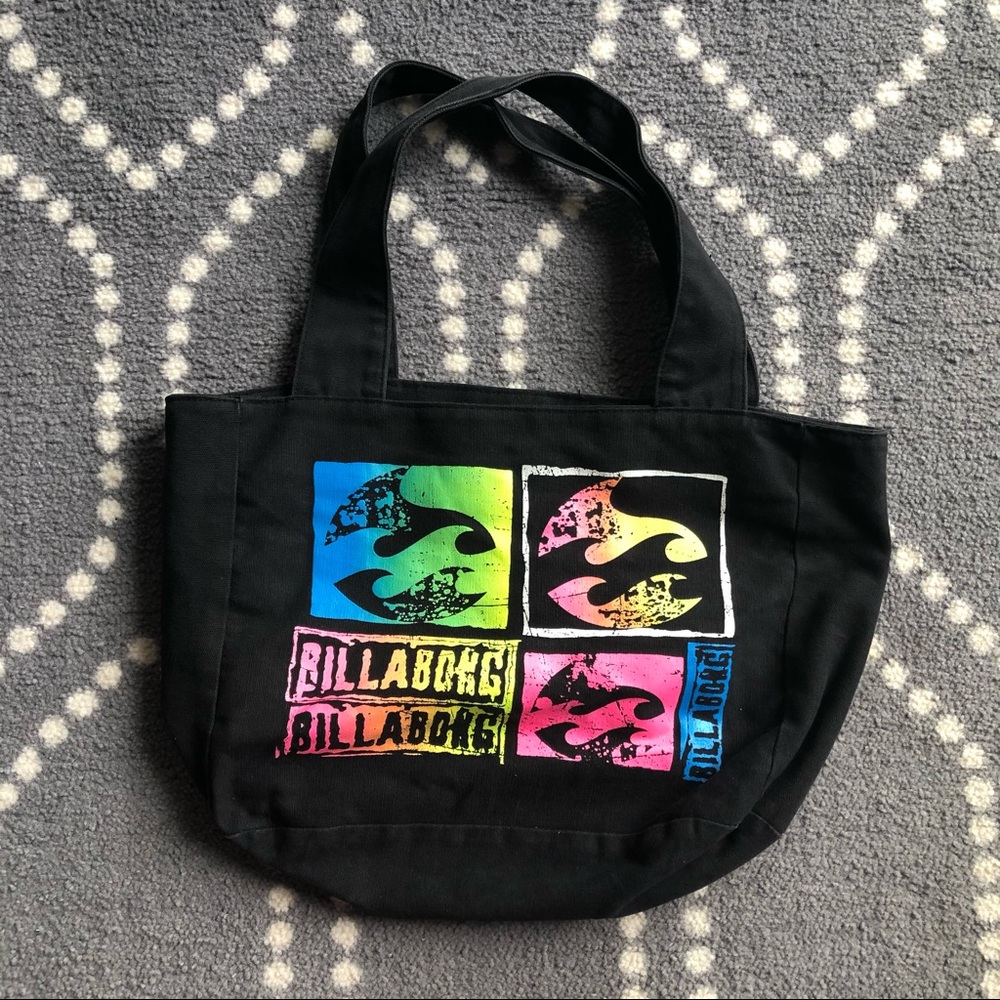 (Billabong) Neon Y2K 1990s Wave Bag
